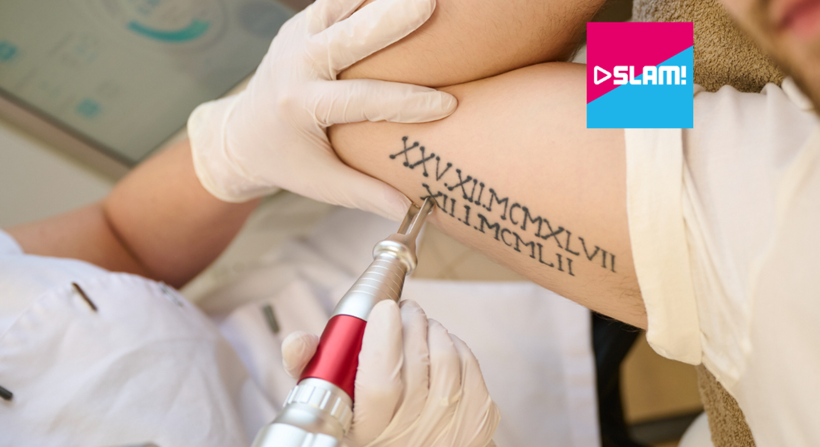 SLAM! Spijttattoo-actie bij Cosmetique Totale