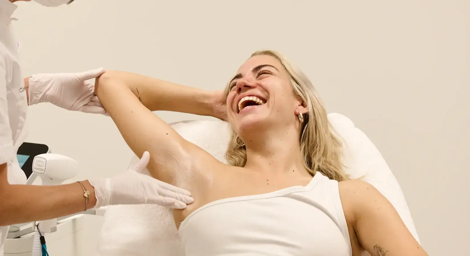 Laser Haarentfernung bei MyDerma by Cosmetique Totale