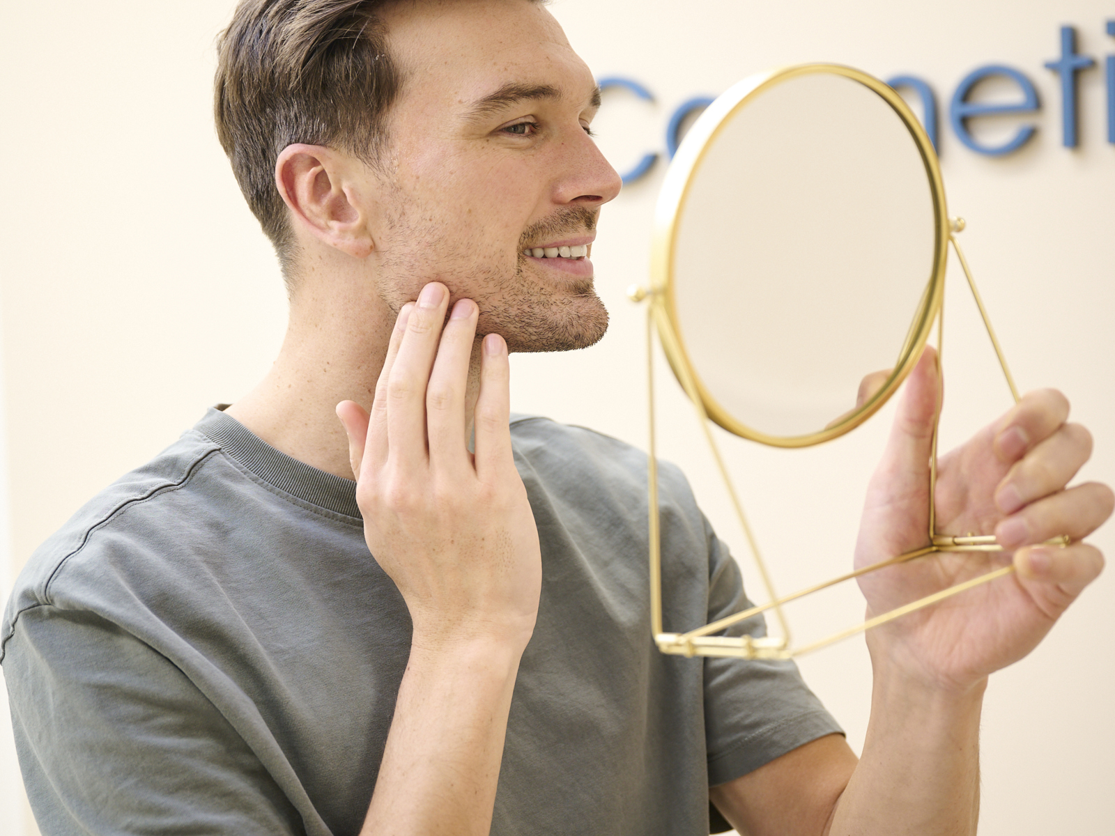 Mannen behandeling bij Cosmetique Totale