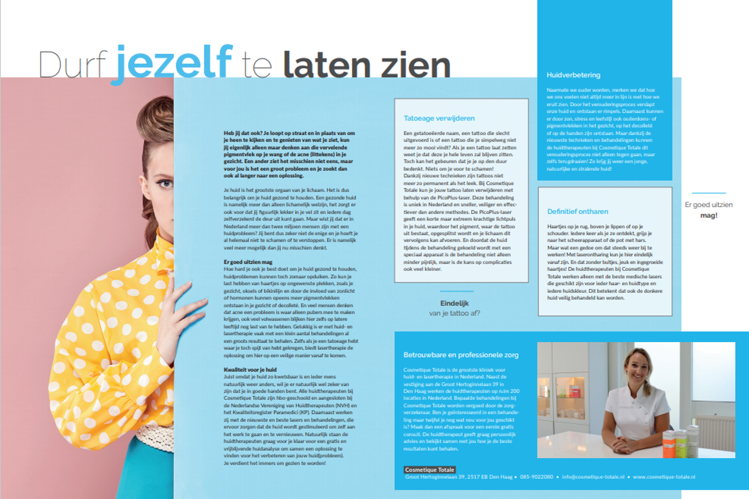 For You Magazine Artikel Cosmetique Totale