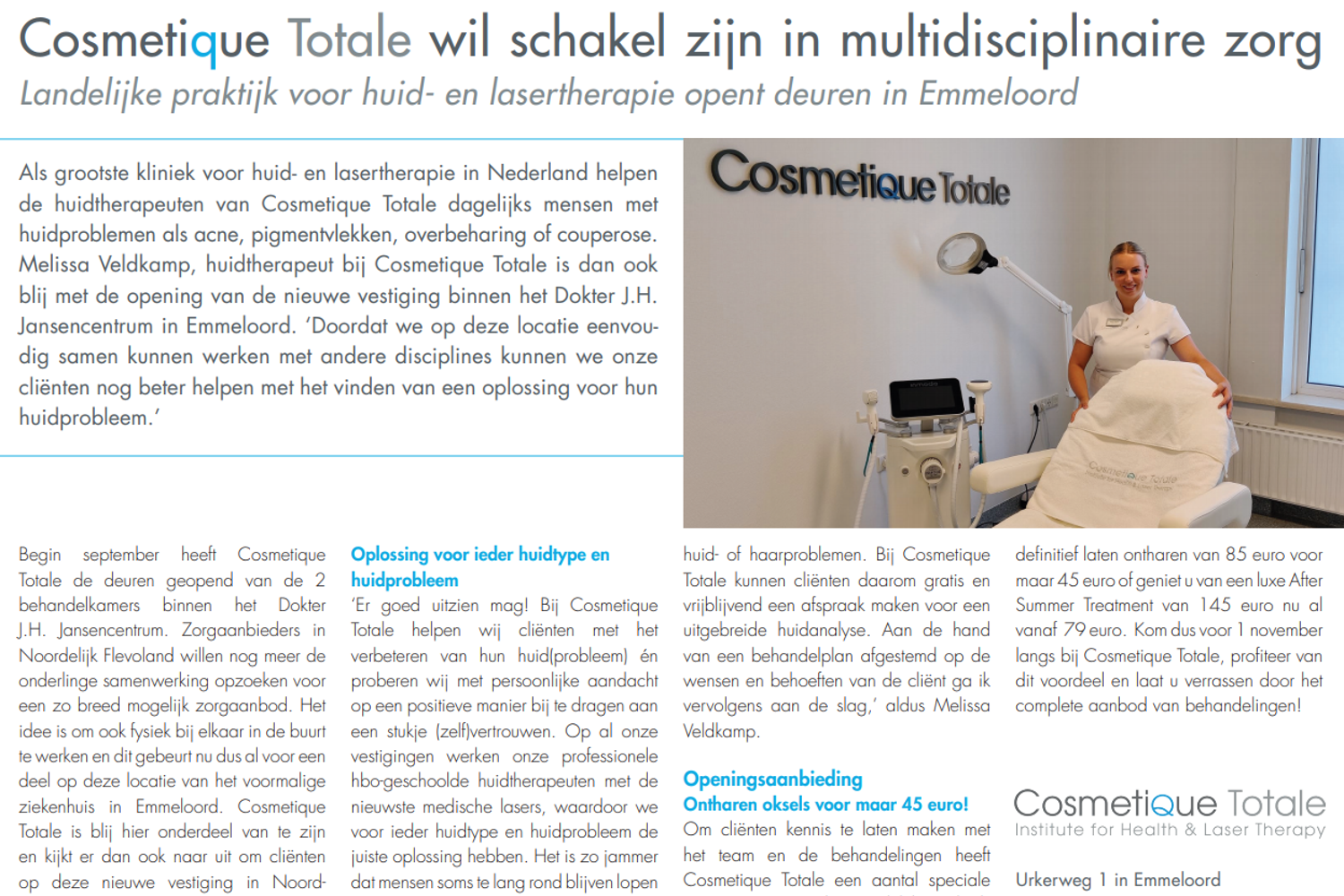 Cosmetique Totale Noordoostpolder